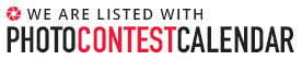 We are listed with photo contest calendar